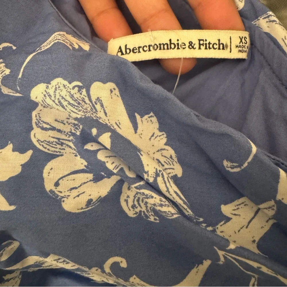 Abercrombie & Fitch One-Shoulder Floral Maxi Dress — Size XS — New